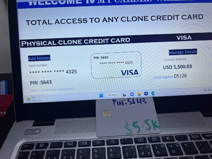 buying credit cards on dark web