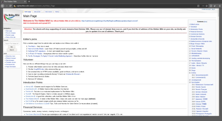 darkweb onion links