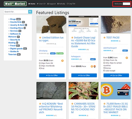 currently darknet markets
